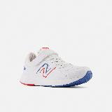 New Balance 童鞋 Fresh Foam 76T V1 寬楦 白 藍 中童 運動鞋 NB PA76TBR1-W