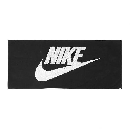 Nike 海灘毛巾 Club Pool Towel 黑 白 純棉 吸水 運動毛巾 毛巾 N100974101-0OS