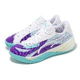 Puma 籃球鞋 All Pro Nitro 男鞋 女鞋 紫 白 編織 氮氣中底 緩震 回彈 運動鞋 30968902