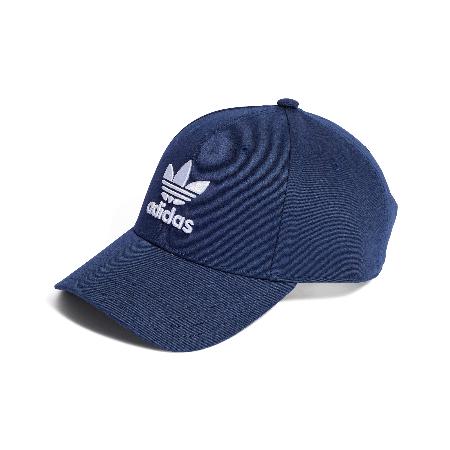 adidas 棒球帽 Trefoil Baseball Cap 藍 白 純棉 可調帽圍 三葉草 老帽 帽子 愛迪達 IL4843