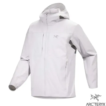 【ARCTERYX 始祖鳥】男 Gamma 輕量防風防潑水透氣連帽風衣外套/X000007741 沈靜灰