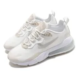 女鞋 US7=24CM Nike Max 270 React 運動 氣墊 球鞋 米白/白 CV8815-100