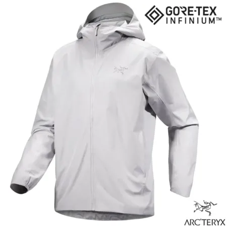 【ARCTERYX 始祖鳥】男 SOLANO HOODY G-Tex 防風防潑水連帽外套/X000007227 沈靜灰