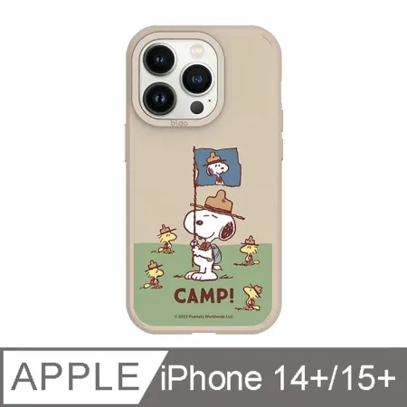 iPhone 14 Plus/15 Plus 6.7吋 SNOOPY史努比 CAMP峽谷強悍MagSafe iPhone