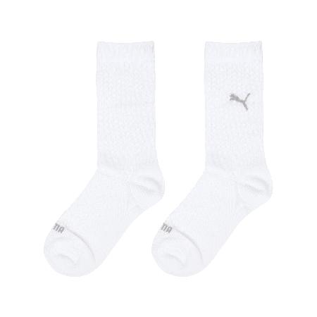 Puma 長襪 NOS Crew Socks 白 灰 中筒襪 休閒襪 襪子 BB147101