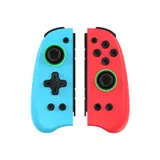 良值 任天堂Switch NS周邊 Switch Joy-Con 紅藍經典款 RGB/連發/震動/喚醒_+90元貓掌搖桿頭套_經典紅藍款