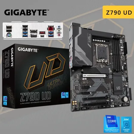 技嘉GIGABYTE Z790 UD D5主機板(LGA1700插槽)