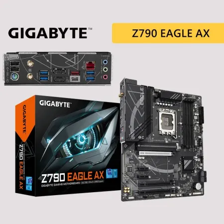 技嘉GIGABYTE Z790 EAGLE AX D5主機板(LGA1700插槽)