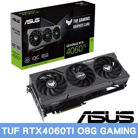 ASUS華碩 TUF RTX4060TI O8G GAMING顯示卡