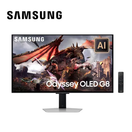 (新品上市)SAMSUNG三星 32吋 Odyssey OLED G8 平面電競顯示器 S32DG802SC