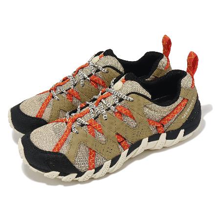 Merrell 水陸兩棲鞋 Waterpro Maipo 2 男鞋 卡其 橘 黃金大底 可拆鞋墊 戶外鞋  ML037725