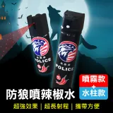 【防狼噴霧組-水柱款110ml+噴霧款 60ml】防身噴霧 安全防護 防狼辣椒水 水柱型水霧型 防狼噴霧劑 鎮暴辣椒水