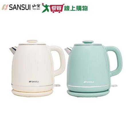 山水 2L防燙電茶壺 SWB-K35/36-米/綠