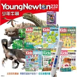 《少年牛頓》1年12期 贈 Kids互動英語（全6書）+ LiveABC智慧點讀筆16G（Type-C充電版）