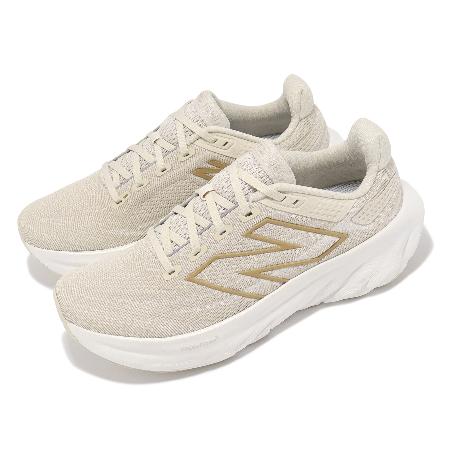 New Balance 慢跑鞋 1080 V13 D 女鞋 米白 寬楦 緩衝 反光 NB 運動鞋 W108013T-D