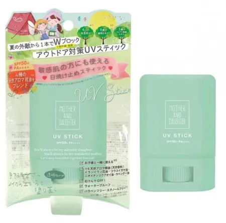 🇯🇵日本製 MOTHER & DAUGHTER 親子防水UV防曬棒 SPF50+PA++++