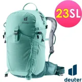 【Deuter】TRAIL 輕量拔熱透氣背包23SL/日用休閒運動背包.旅遊背包.戶外健行/3440424 湖綠