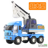 WISDOM 模擬磨輪動力車系列-超大挖土工程車