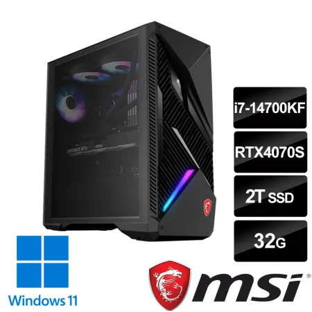 msi微星 Infinite X2 14NUE7-484TW RTX4070S 電競桌機