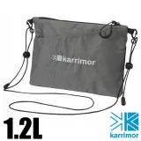 【Karrimor】日系 Dual sacoche 斜背包.側背包.貼身隨身袋.證件護照包.錢包/53619DS 灰