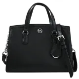 MICHAEL KORS CHANTAL 簡約金屬LOGO三層兩用包.黑