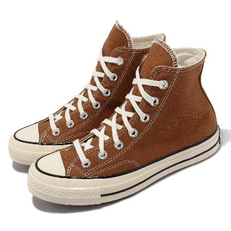 Converse 帆布鞋 Chuck 70 HI 男鞋 女鞋 棕 1970 高筒 復古 奶油底 黃褐色 A04588C