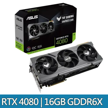 ASUS華碩 TUF RTX 4080 16GB GDDR6X 顯示卡(TUF-RTX4080-O16G)