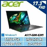 ACER Aspire 5 A517-58M-53V9 灰(i5-1335U/16G/512G SSD)