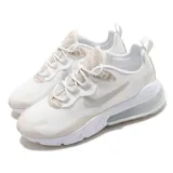 女鞋 US7=24CM Nike Max 270 React 氣墊舒適 避震簡約 球鞋 米白燕麥奶 CV8815-100