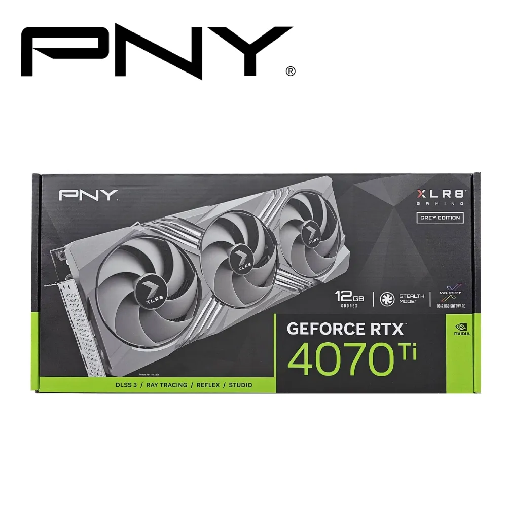 PNY GeForce RTX4070Ti VERTO OC 12G XLR8 ARGB 顯示卡