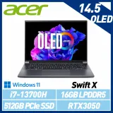 【13代新機】ACER 宏碁 Swift X SFX14-71G-74EQ 14.5吋 效能筆電