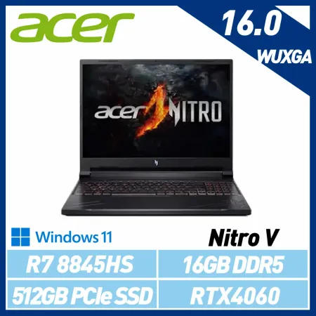 ACER 宏碁 Nitro V ANV16-41-R8WU 16吋 電競筆電