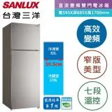 SANLUX 台灣三洋 360L 1級變頻雙門電冰箱 (SR-C360BV1A)