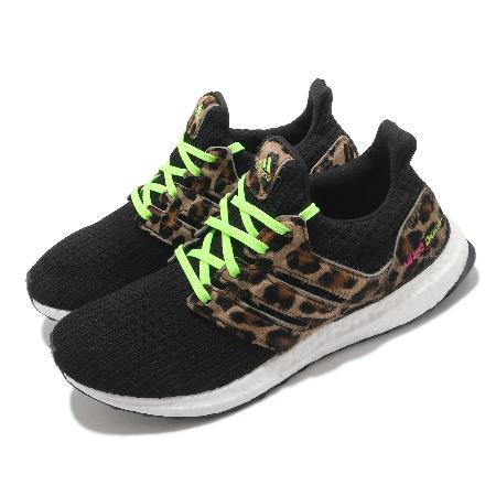 adidas 慢跑鞋 UltraBOOST DNA Leopard 黑 白 豹紋 男鞋 女鞋 愛迪達 FZ2731