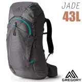 【GREGORY】女款 Jade 43L 網架式健行登山背包(S/M號).雙肩後背包/145296-9978R 神秘灰