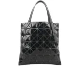 【ISSEY MIYAKE】BAO BAO PRISM 7X7 亮面手提包(黑色)