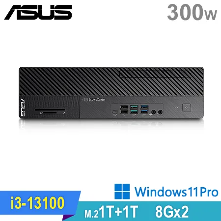 (商用)ASUS M700SE(i3-13100/16G/1TB HDD+1TB SSD/W11P)