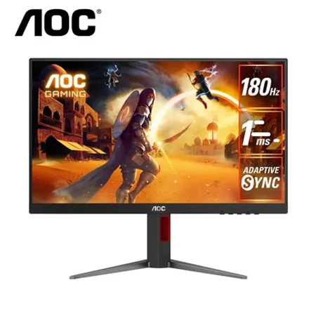 AOC Q27G4N 平面電競螢幕(27型/2K/HDR/180Hz/0.5ms/VA)