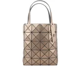 【ISSEY MIYAKE】BAO BAO LUCENT BOXY 5X4 金屬色手提包(橘色)