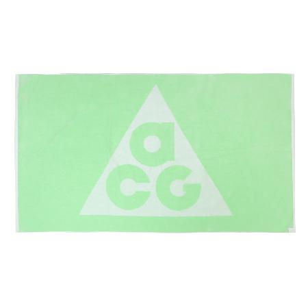 Nike 海灘毛巾 ACG Towel 綠 白 棉質 吸水 毛巾 運動毛巾 N100882031-8OS