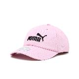 Puma 棒球帽 Basic NO.1 Baseball Cap 粉 黑 可調帽圍 刺繡 老帽 帽子 02590704