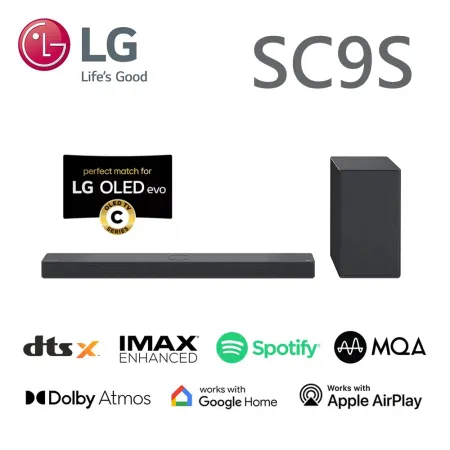 【下單再折】LG Soundbar SC9S 超維度 6D立體聲霸 家庭劇院