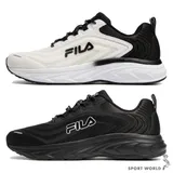 FILA 男鞋 慢跑鞋 Race Track 白黑/全黑 1-J925X-100/1-J925X-000