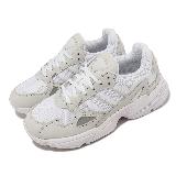 adidas 休閒鞋 Falcon W 女鞋 米白 麂皮 老爹鞋 愛迪達 IG5732