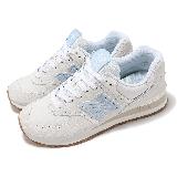 New Balance 休閒鞋 574 女鞋 鏡灰 淺鉻藍 復古 麂皮 NB Wl574QA2-B