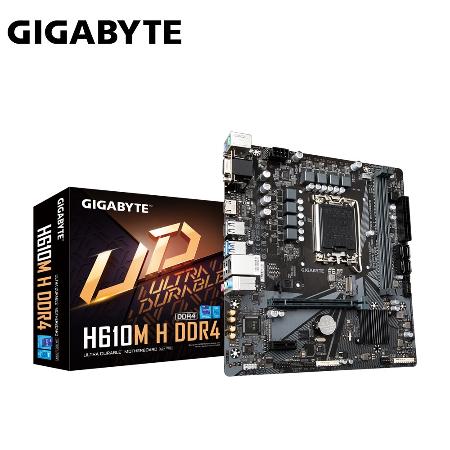 【GIGABYTE 技嘉】H610M H DDR4 INTEL主機板