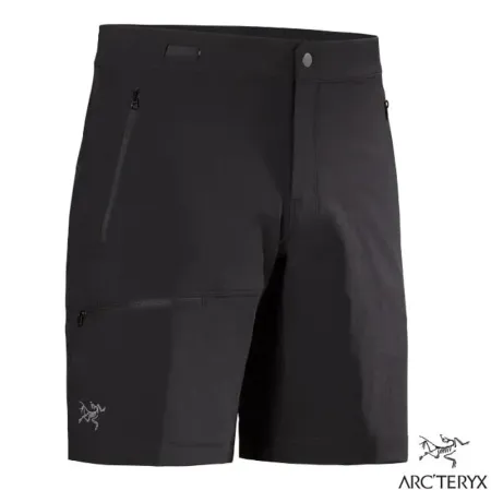 【ARCTERYX 始祖鳥】男 Gamma 輕量彈性耐磨快乾短褲.登山健行褲/X000006955-30589 黑