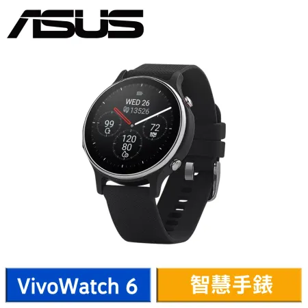 【送7好禮】ASUS VivoWatch 6 健康智慧手錶 (HC-D06)*