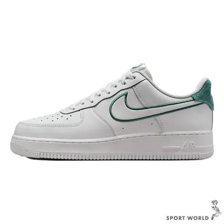 Nike 休閒鞋 男鞋 Air Force 1 '07 LV8 白綠 FN8349-100