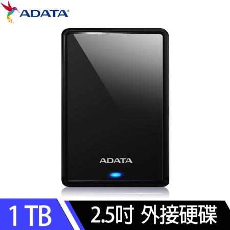 威剛ADATA HV620S 1TB 2.5吋行動硬碟(黑)